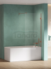 NEW TRENDY Parawan nawannowy Eventa Copper Shine, jednoelementowy, wspornik skośny 100x150 EXK-5698